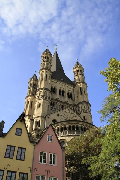 Grande Église Saint Martin Cologne — Photo