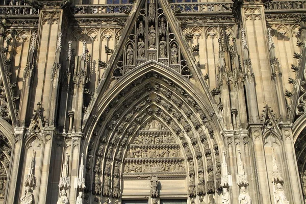 Vista Panorámica Majestuosa Arquitectura Catedral — Foto de Stock