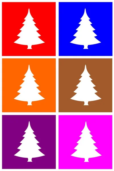 Feestelijke Kerstboom Vakantie Decoraties — Stockfoto