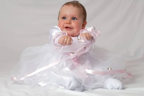 Closeup Portrait Cute Child — Stock Photo, Image