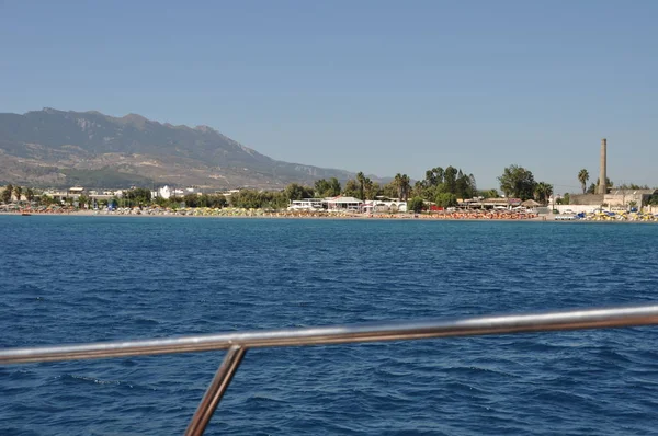 Vista Mar Las Playas Kos Grecia —  Fotos de Stock