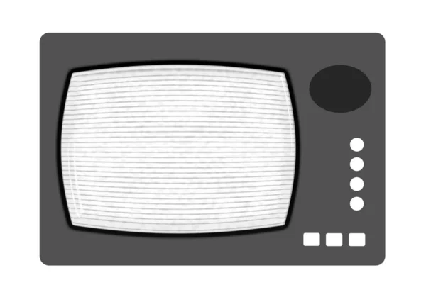 Barevné Kreslený Starý Televizor — Stock fotografie