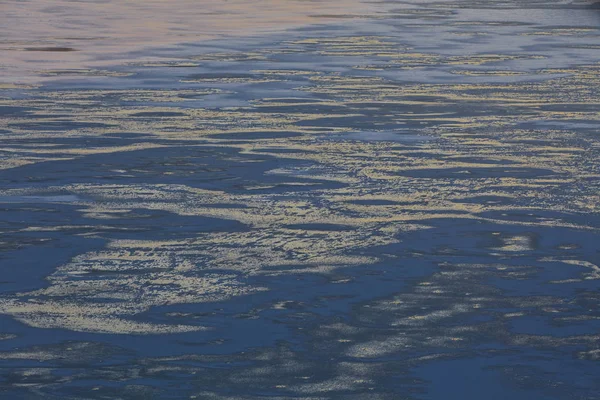 Texture Water Ice Lake — Photo