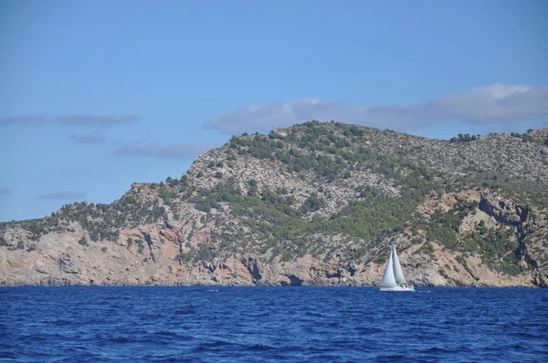 Mallorca Ist Eine Der Spanischen Balearen Mittelmeer — Stockfoto