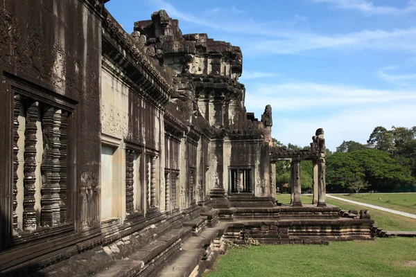Éléphant Porte Angkor Wat — Photo