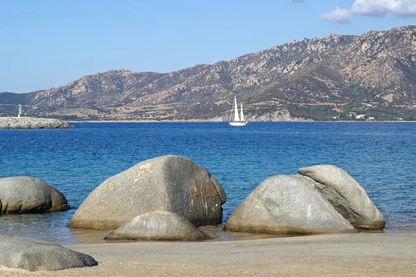 Velero Golfo Carbonara — Foto de Stock