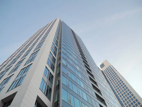 Scenic Urban View Modern Skyscrapers Facade — Stock Photo, Image