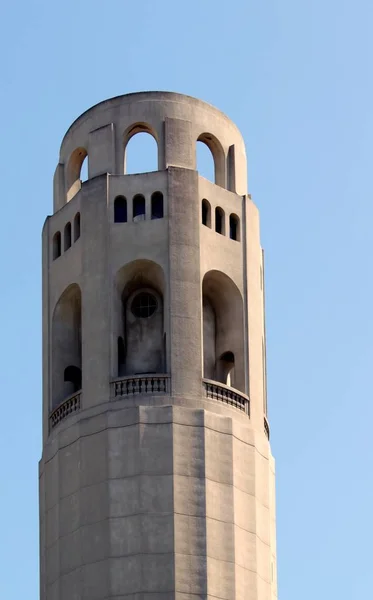 Nahaufnahme Des Historischen Coit Tower San Francisco Kalifornien — Stockfoto