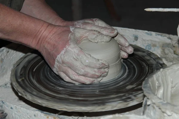 Tonwaren Handwerkliche Töpfer — Stockfoto