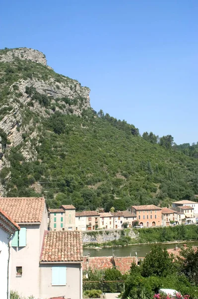 Centro Cidade Anduze — Fotografia de Stock