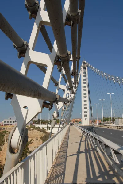 Puente Paja Cable —  Fotos de Stock