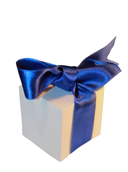 Gift Blue Bend Stock Image