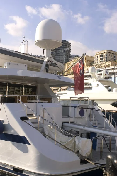 Yacht Nel Porto Monaco — Foto Stock