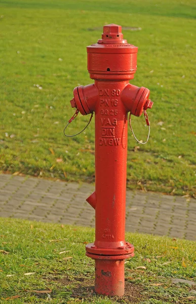 Hydrant Przeciwpożarowy Ulicy — Zdjęcie stockowe