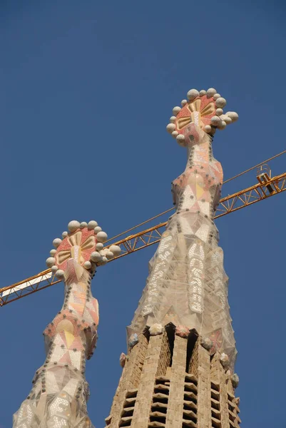 サグラダ ファミリア教会バルセロナ スペイン — ストック写真