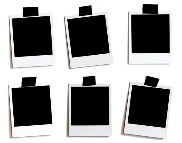 Blank Polaroid Film Stock Photo - Download Image Now - Arrangement,  Arranging, Black Color - iStock