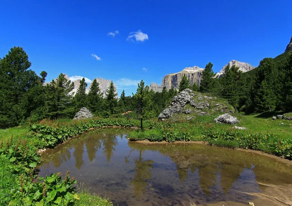 Malerischer Blick Auf Die Majestätische Landschaft Der Dolomiten Italien — Stockfoto