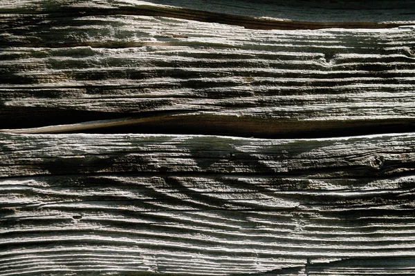 テクスチャの古い木の板をクラック — ストック写真