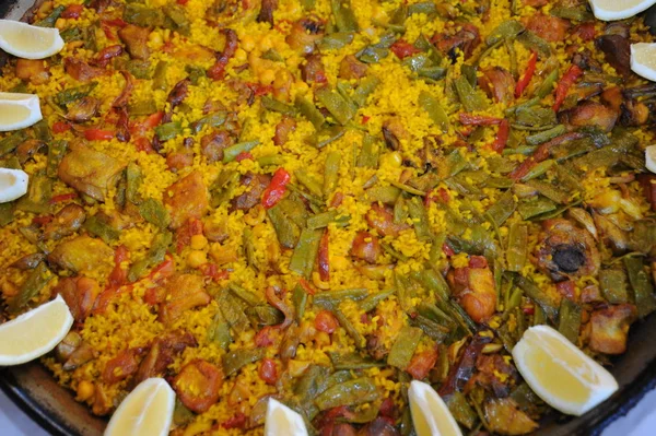 Valencia Paella Spanya — Stok fotoğraf