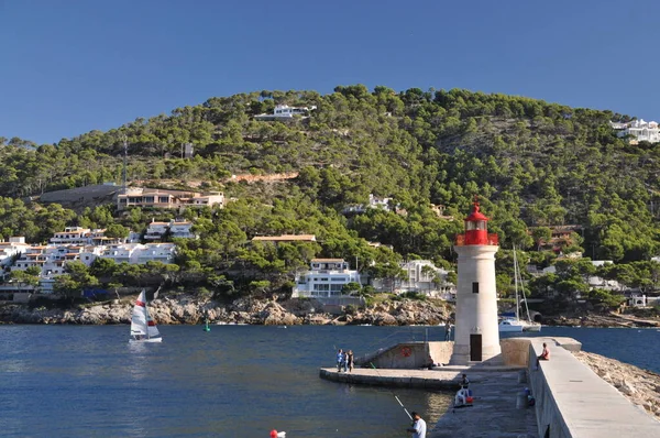 Lighthouse Port 039 Andratx Mallorca — Stock Photo, Image