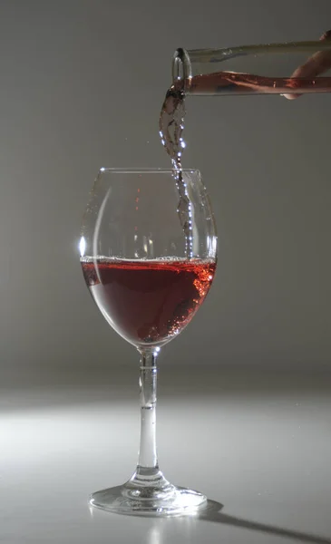 Vinho Tinto Bebida Alcoólica — Fotografia de Stock