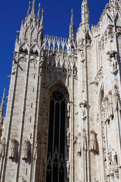 Duomo Milano Chiesa Cattedrale Gotica Milano — Foto Stock