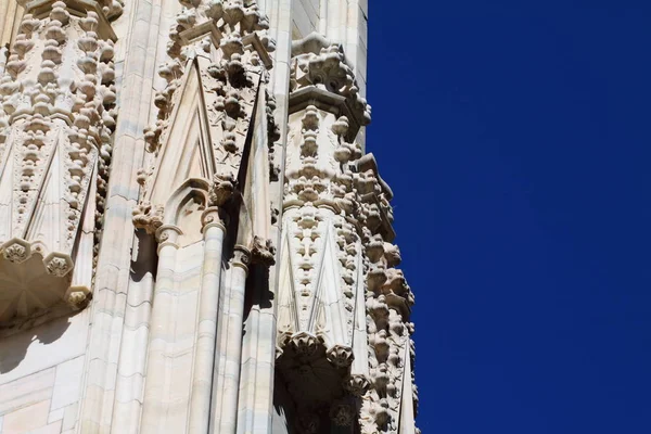 Duomo Milano Iglesia Catedral Gótica Milán Italia — Foto de Stock