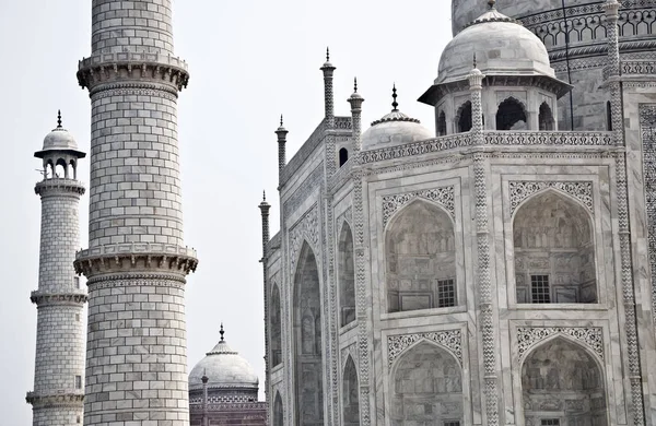 Mausoléu Taj Mahal Famoso Agra Índia — Fotografia de Stock