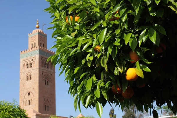 Mezquita Koutoubia Marrakech Marruecos África — Foto de Stock