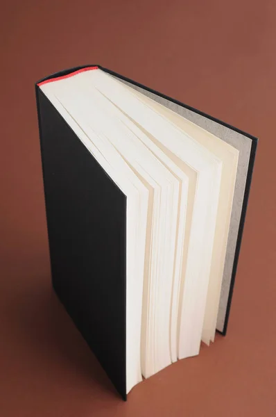 Stack Books Black Background — Stock Photo, Image