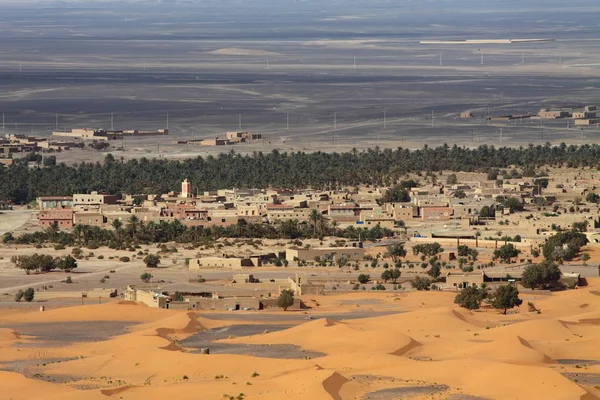 砂漠の表面砂丘の風景 — ストック写真