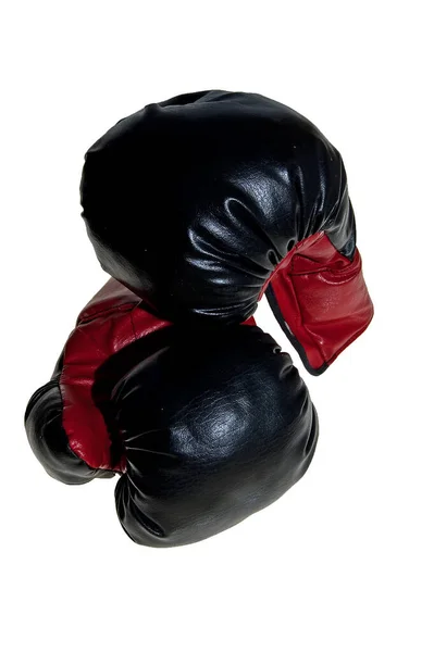 Boxing Gloves White Background — Stock Photo, Image
