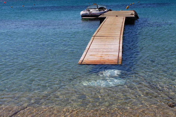 Coast Mykonos Greece — Stock Photo, Image