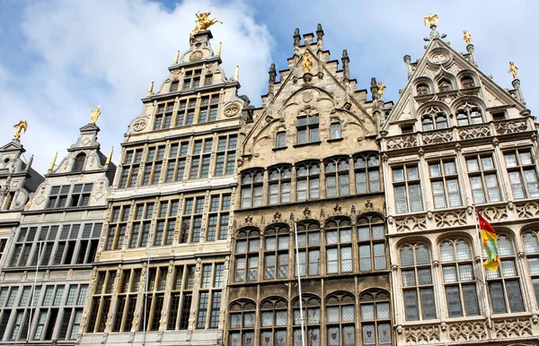 Giebelhäuser Grote Markt — Stockfoto