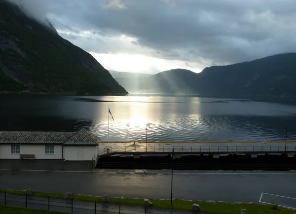 Vacker Utsikt Över Vackra Hamnen — Stockfoto