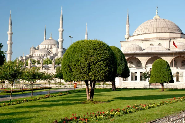 Mesquita Azul Sultão Ahmet Camii Istanbul — Fotografia de Stock