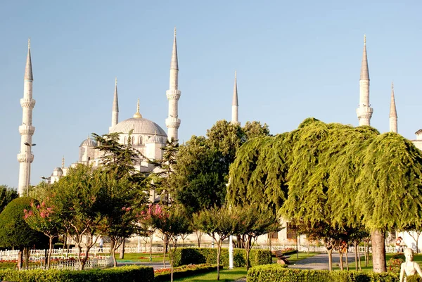 Mesquita Azul Sultão Ahmet Camii Istanbul — Fotografia de Stock