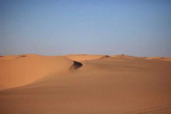 Vista Panoramica Delle Dune Focus Selettivo — Foto Stock