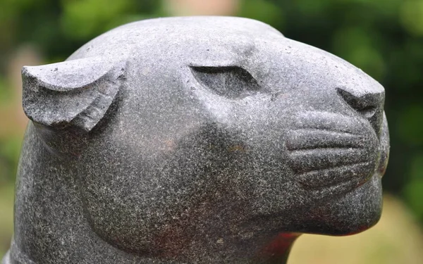 Estatua Piedra Elefante — Foto de Stock