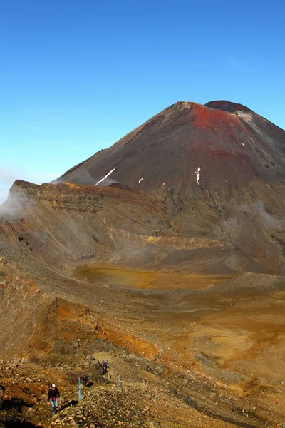 Tongariro Nemzeti Park Zéland — Stock Fotó