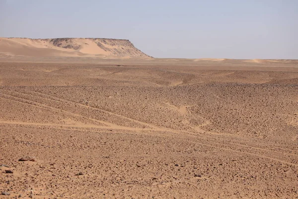 Vista Panorámica Naturaleza Desierto Del Sahara — Foto de Stock