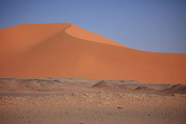 Scenic View Dunes Selective Focus — Stock Photo, Image