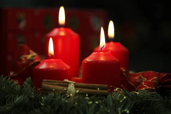 Fundo Colorido Para Natal Ano Novo Cartão Férias — Fotografia de Stock