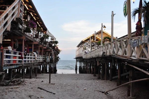 Hua Hin Pueblo Pescadores —  Fotos de Stock