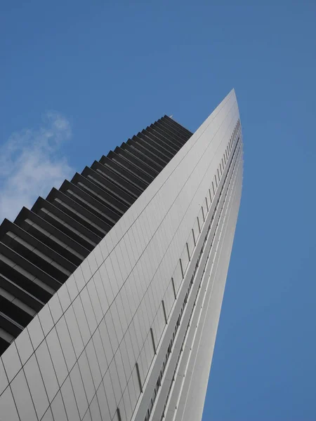 近代的な高層ビルのファサードの景観都市景観 — ストック写真
