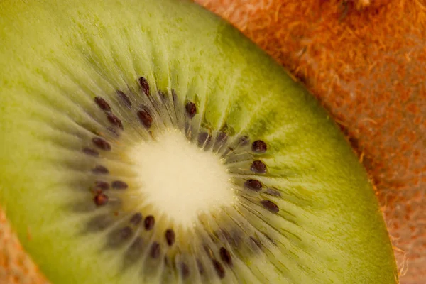 Kiwi Freschi Gustosi Frutti Tropicali Verdi — Foto Stock