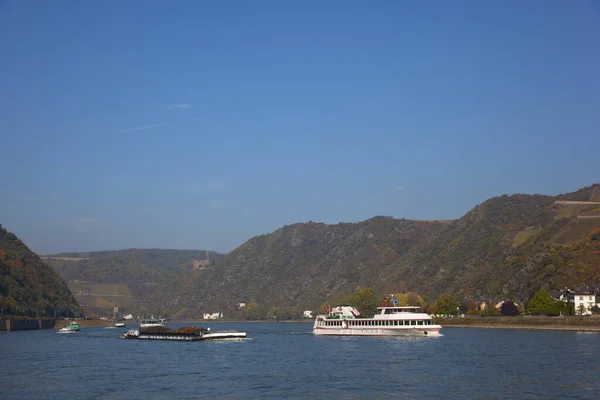 Rhein Bei Rdesheim — Stockfoto