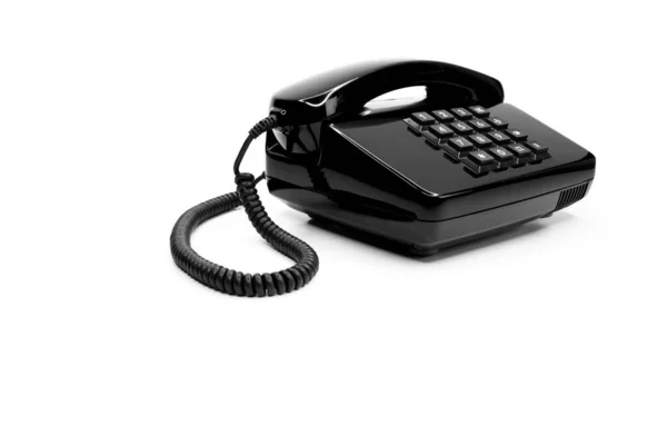 Klassisk Svart Telefon Från Talet — Stockfoto