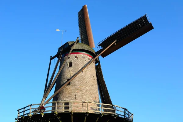 Old Historic Windmill Operation — Stock Photo, Image
