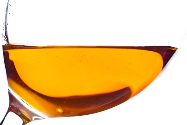 Closeup Dessert Wine Wineglass — Stock Photo, Image